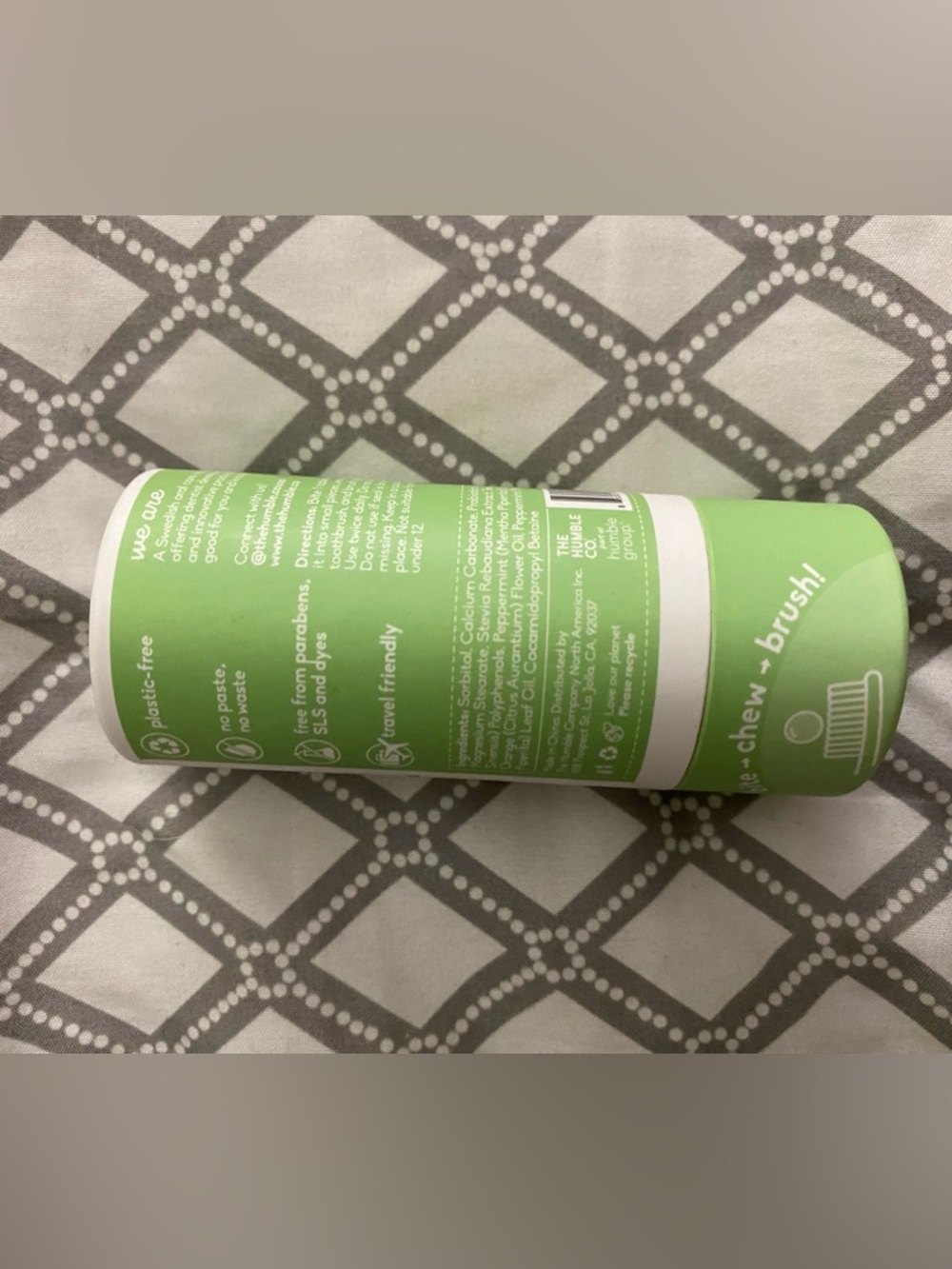 Fluoride-Free Toothpaste Tablets - Picture 2 of 2